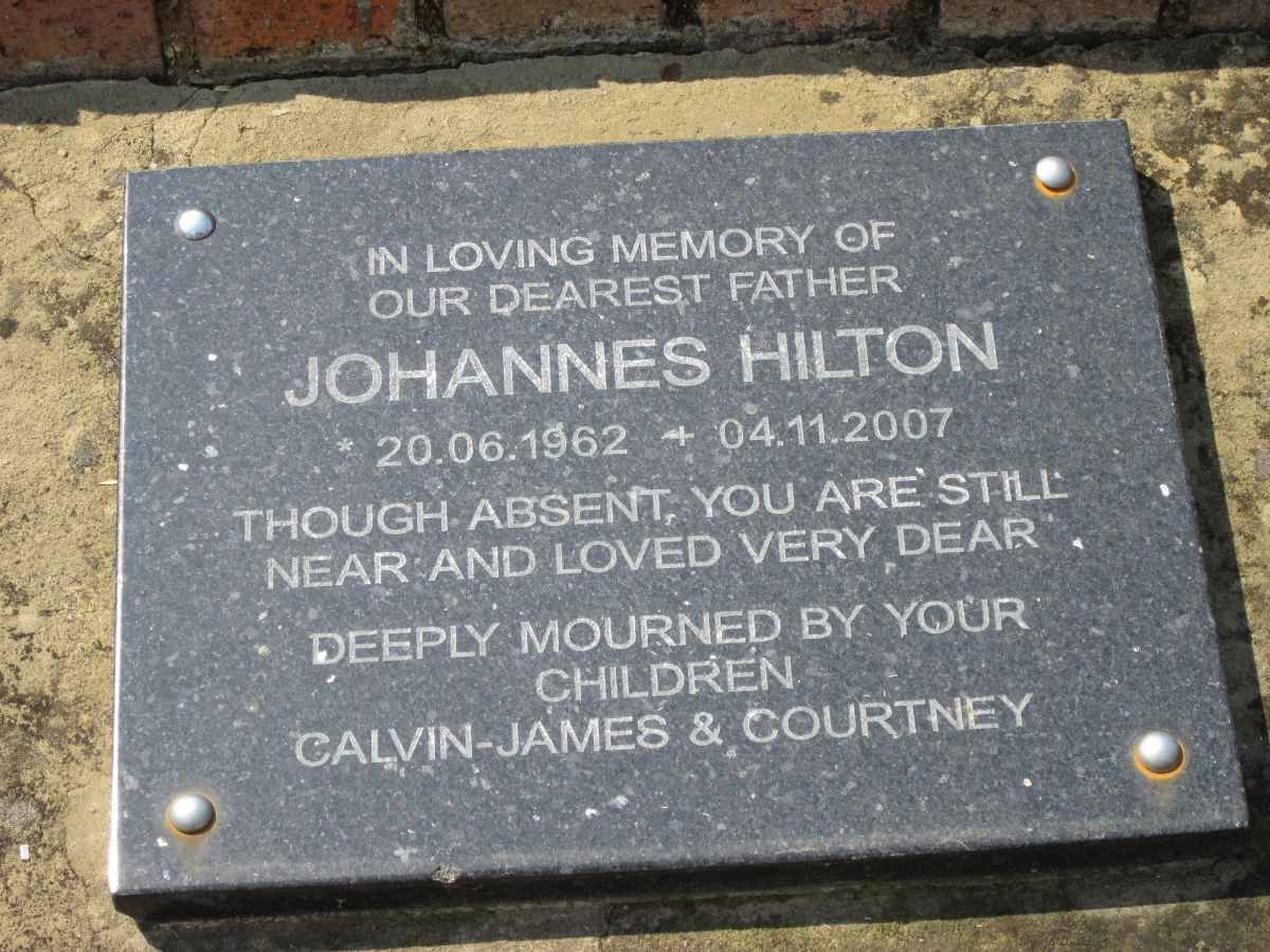 HILTON Johannes 1962-2007
