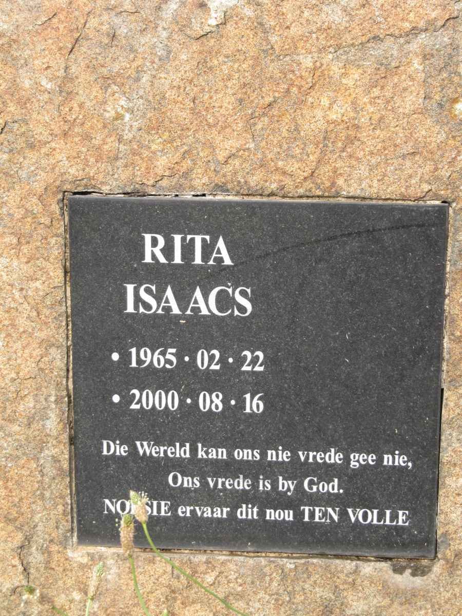 ISAACS Rita 1965-2000