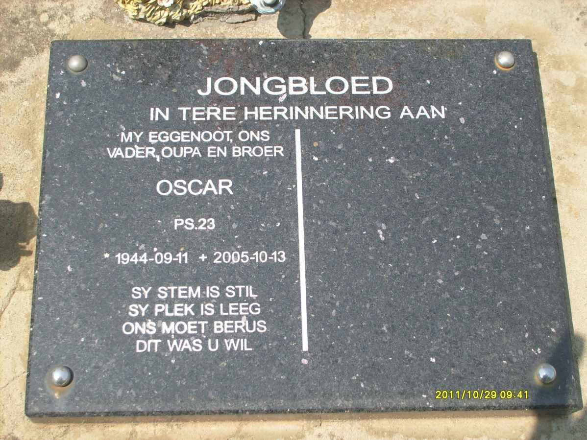 JONGBLOED Oscar 1944-2005