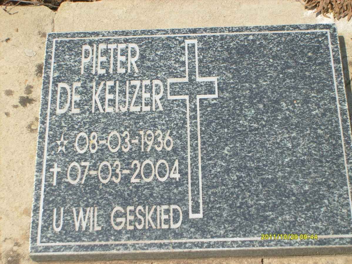 KEIJZER Pieter, de 1936-2004