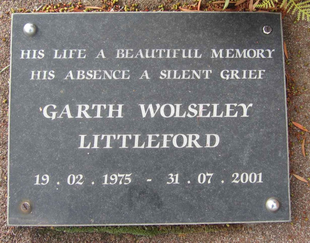 LITTLEFORD Garth Wolseley 1975-2001