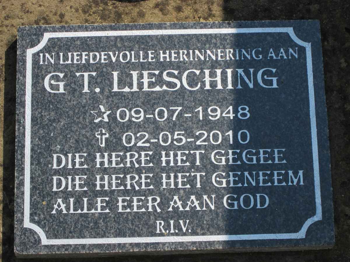 LIESCHING G.T. 1948-2010