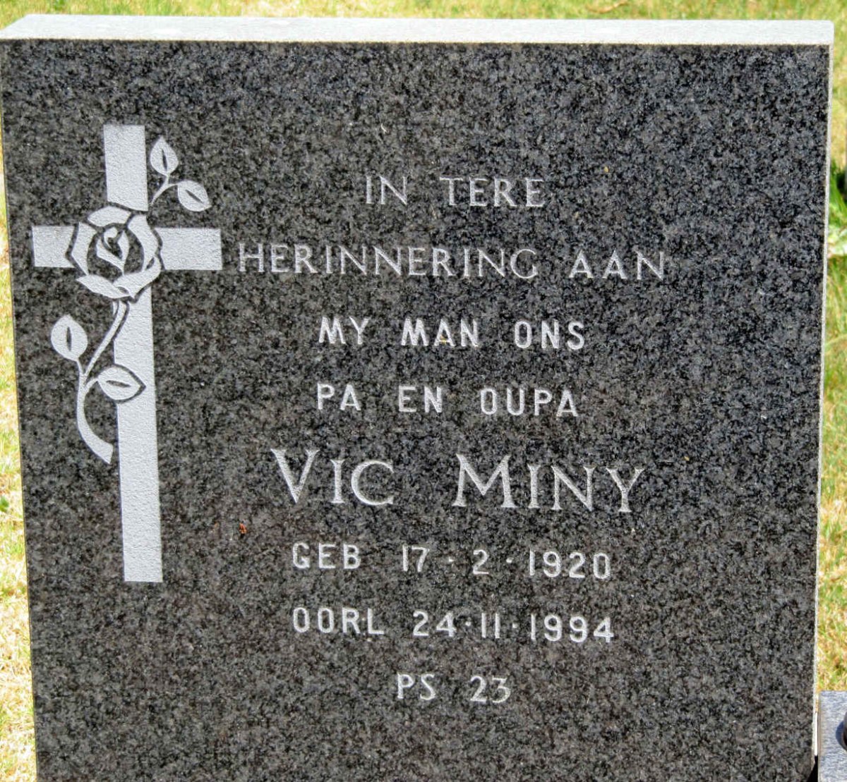 MINY Vic 1920-1994