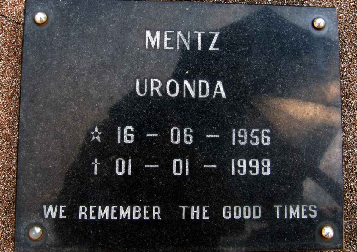 MENTZ Uronda 1956-1998