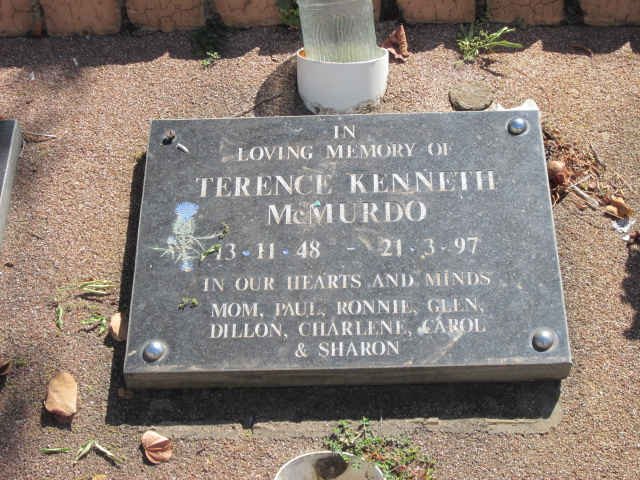 McMURDO Terence Kenneth 1948-1997