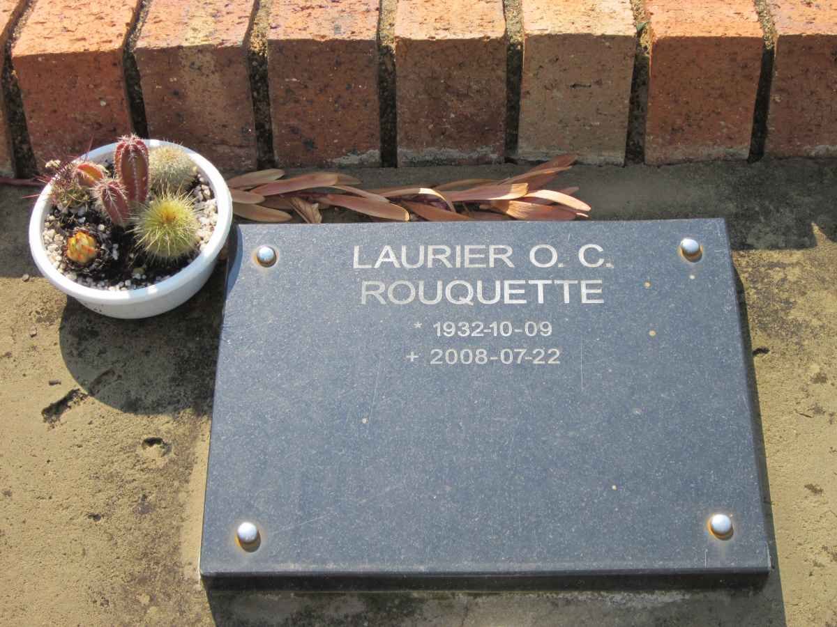 ROUQUETTE Laurier O.C. 1932-2008
