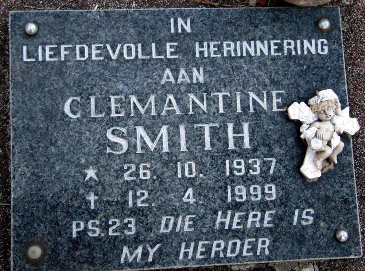 SMITH Clemantine 1937-1999