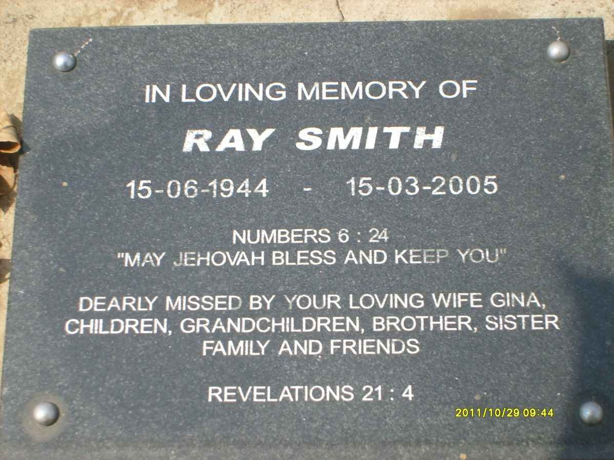 SMITH Ray 1944-2005