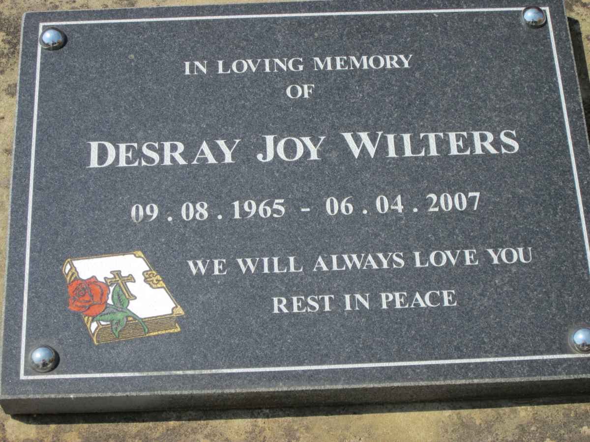 WILTERS Desray Joy 1965-2007