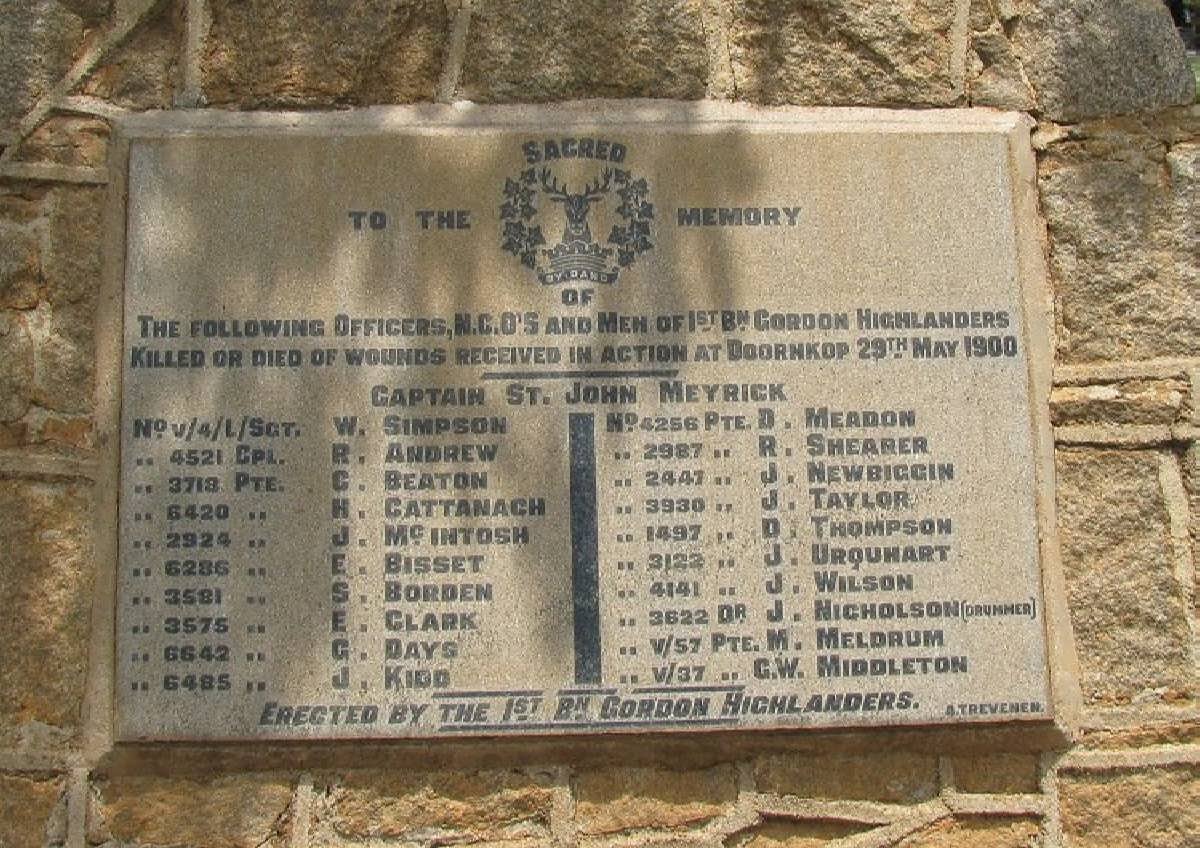 6. Men of 1st Bn. Gordon Highlanders -1900