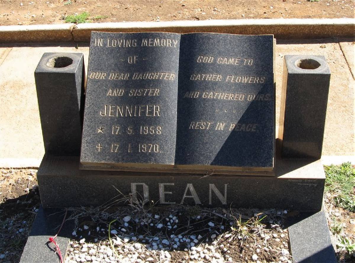 DEAN Jennifer 1958-1970