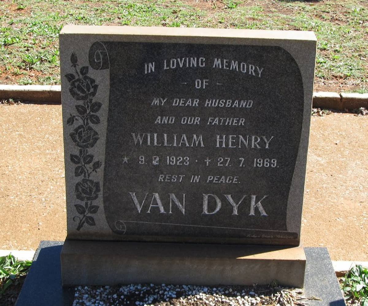 DYK William Henry, van 1923-1969