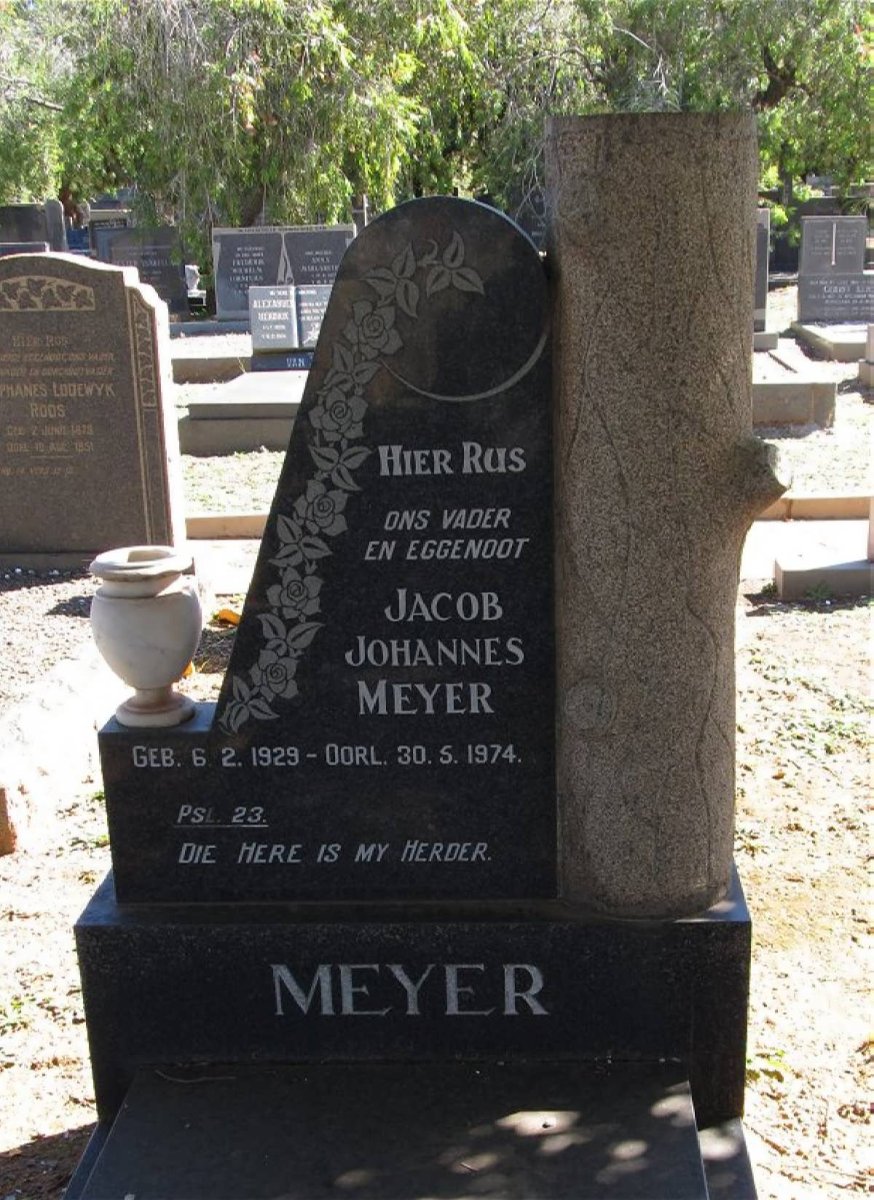 MEYER Jacob Johannes 1929-1974