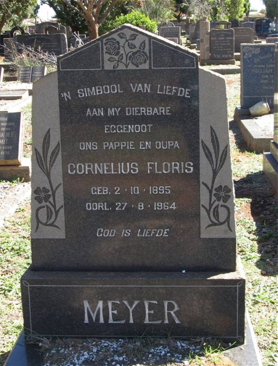 MEYER Cornelius Floris 1895-1964