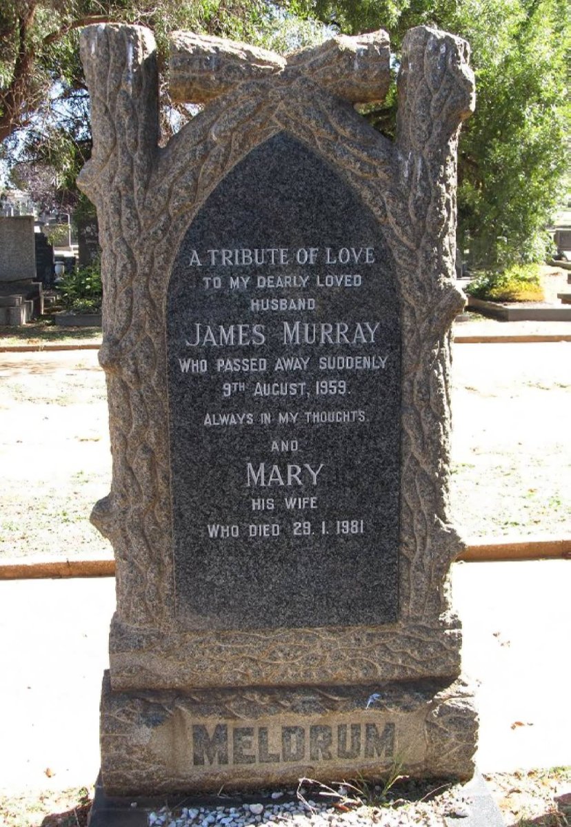 MURRAY James -1959 &amp; Mary -1981