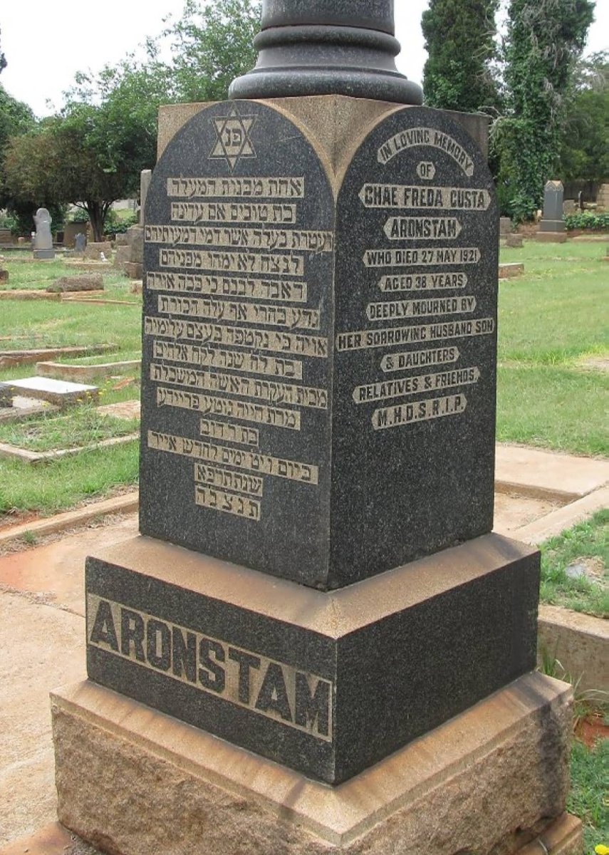 ARONSTAM Chae Freda Custa -1921