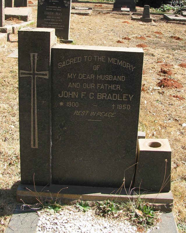 BRADLEY John F.C. 1900-1950