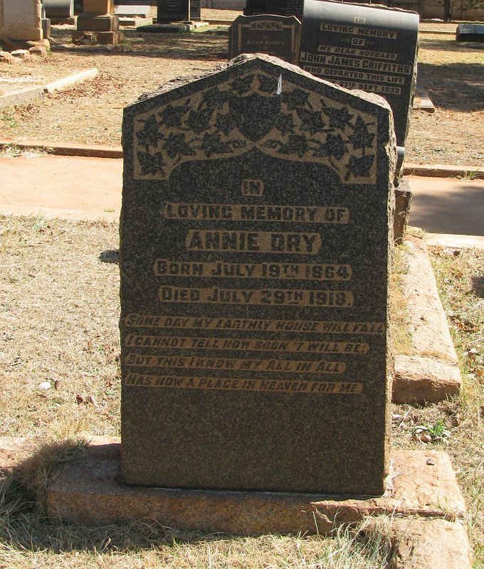DRY Annie 1864-1918