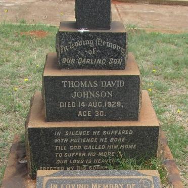 JOHNSON Thomas David -1929 :: TINKLER Thomas Bernard -1942