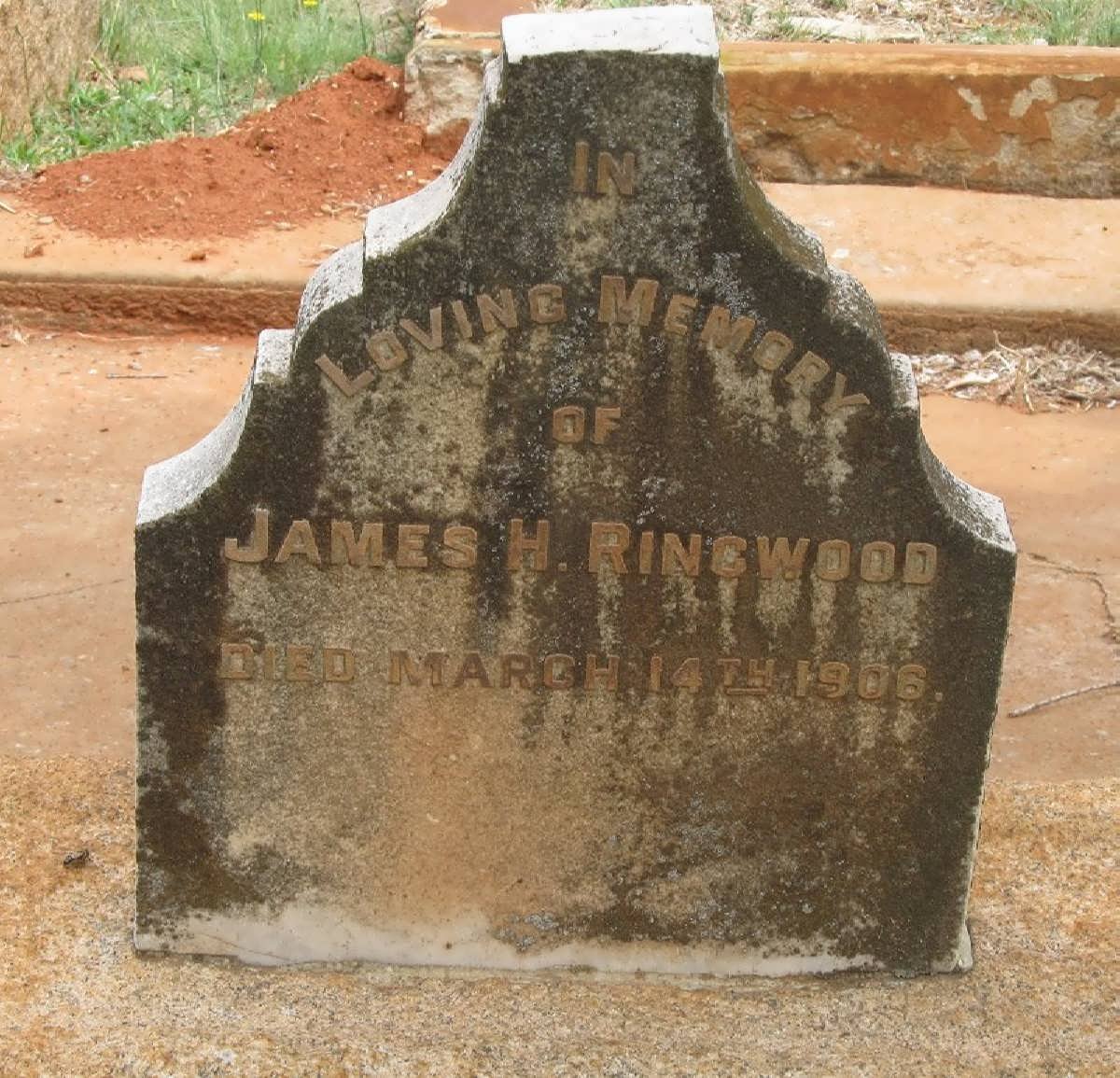 RINGWOOD James H. -1906