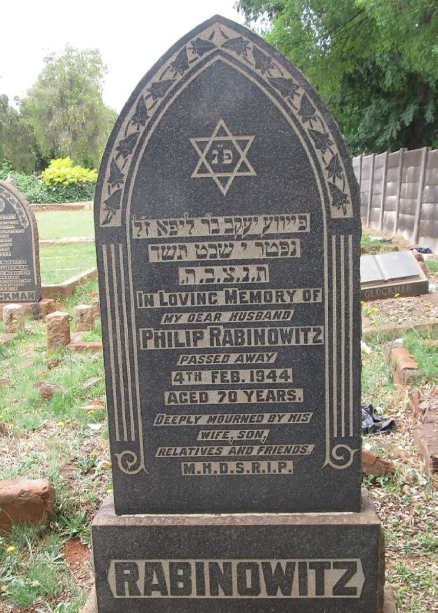 RABINOWITZ Philip -1944