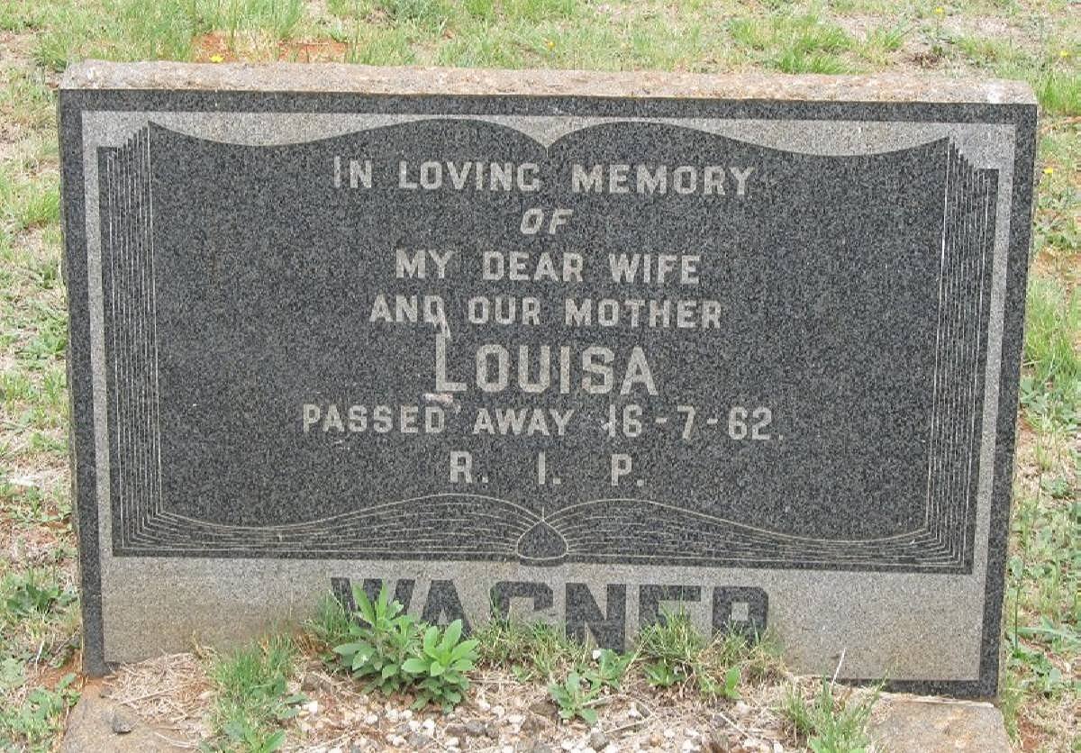 WAGNER Louisa -1962