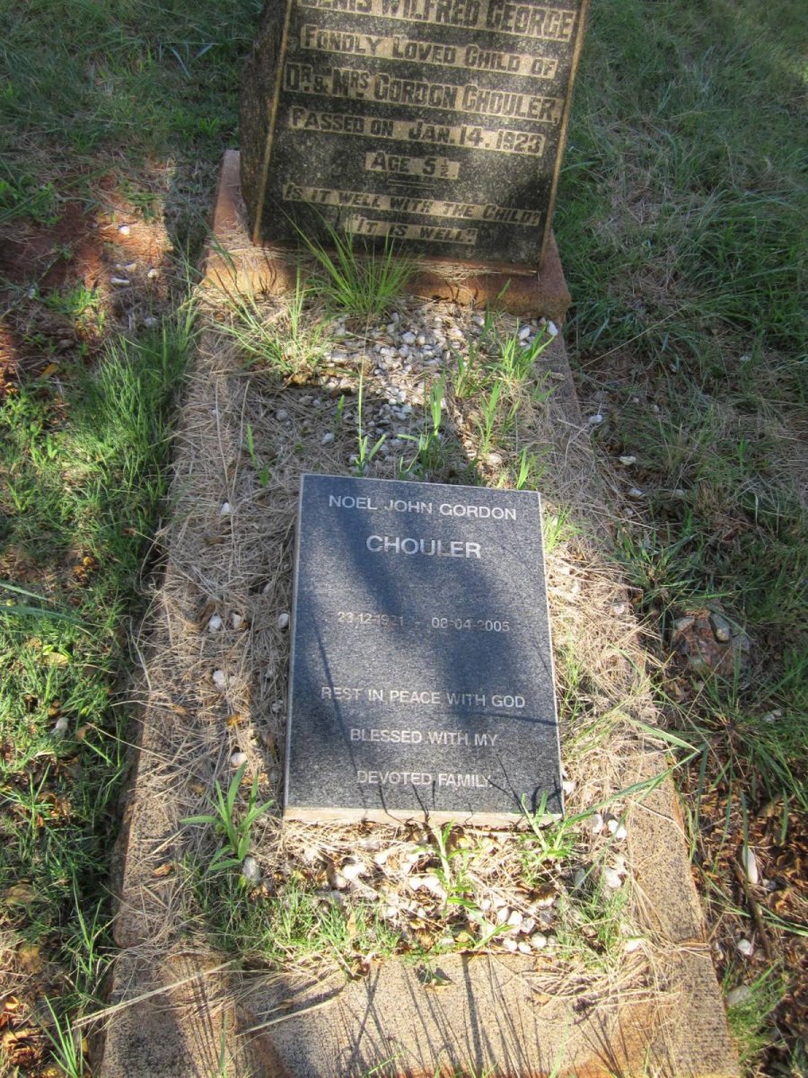 CHOULER Noel John Gordon 1921-2005