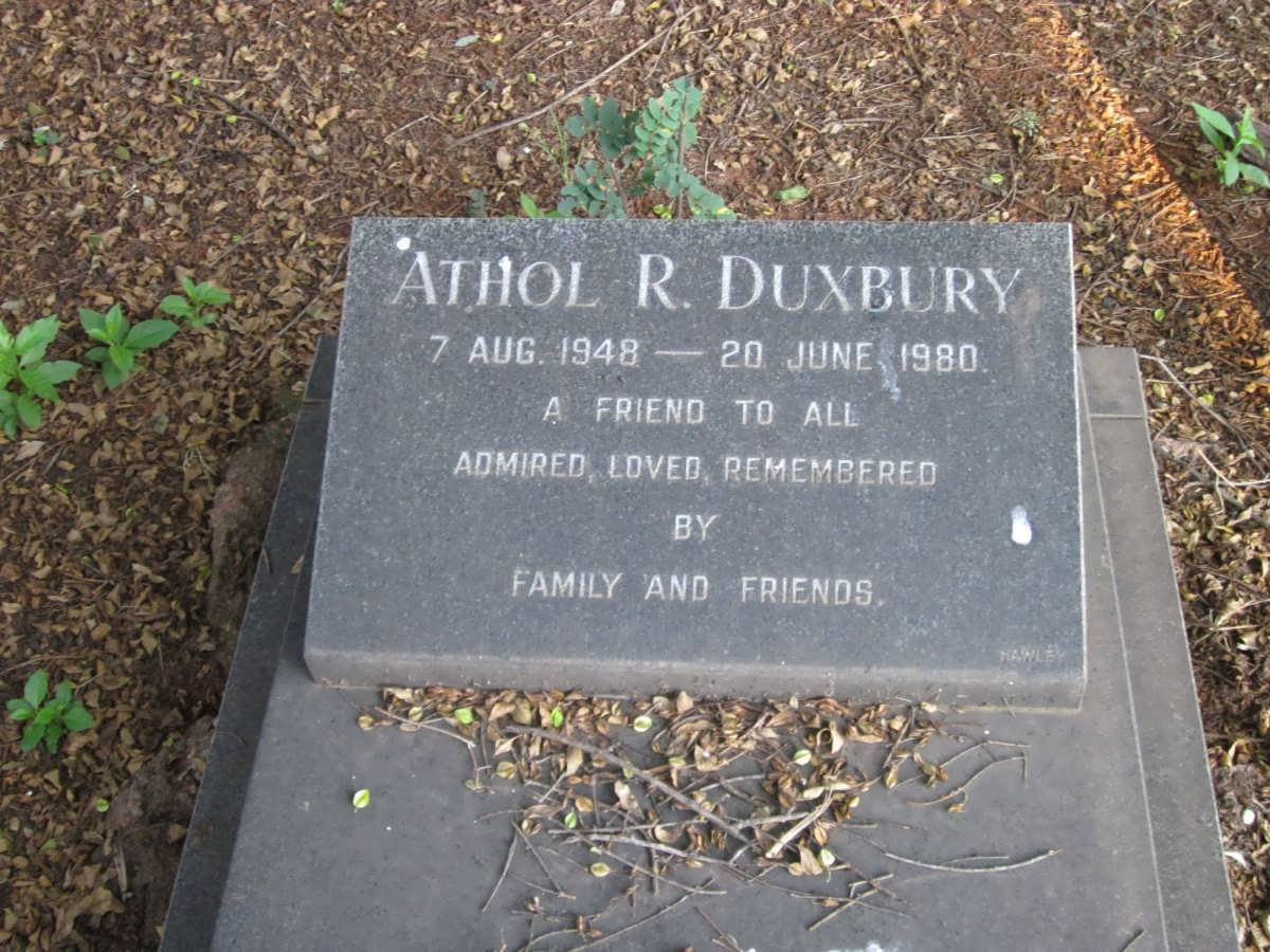 DUXBURY Athol R. 1948-1980