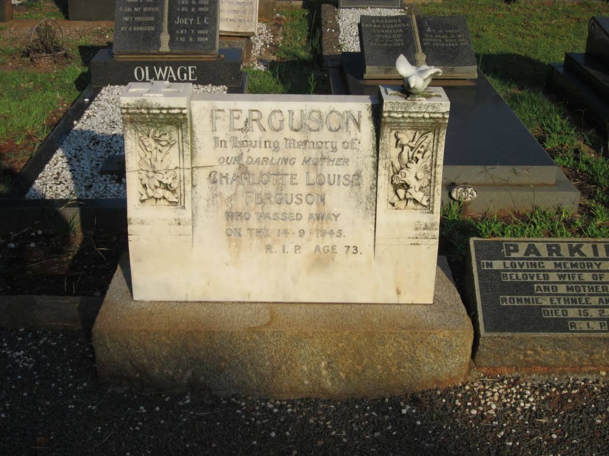 FERGUSON Charlotte Louise -1945