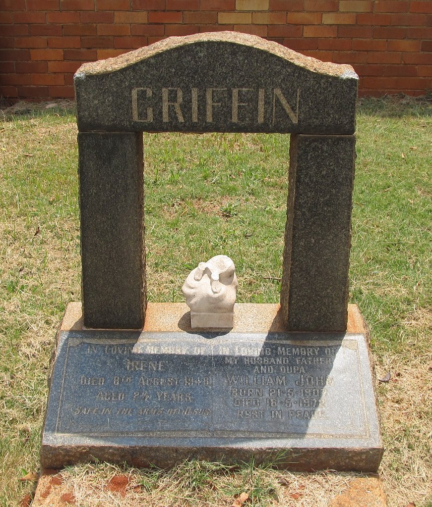 GRIFFIN William John 1907-1972 :: GRIFFIN Irene -1948