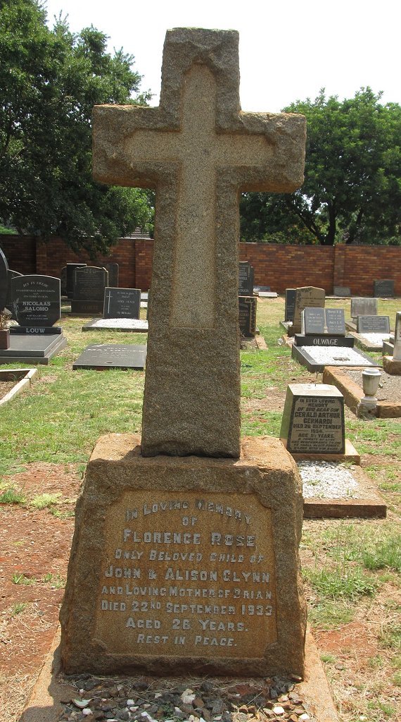 GLYNN Florence Rose -1933