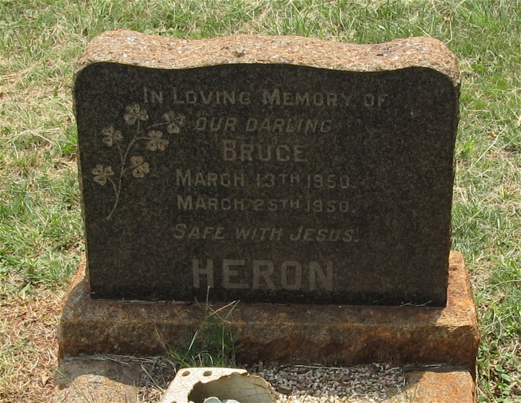 HERON Bruce 1950-1950