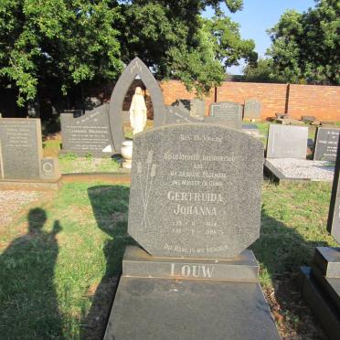 LOUW Nicolaas Salomon 1901-1999 &amp; Gertruida Johanna 1904-1984