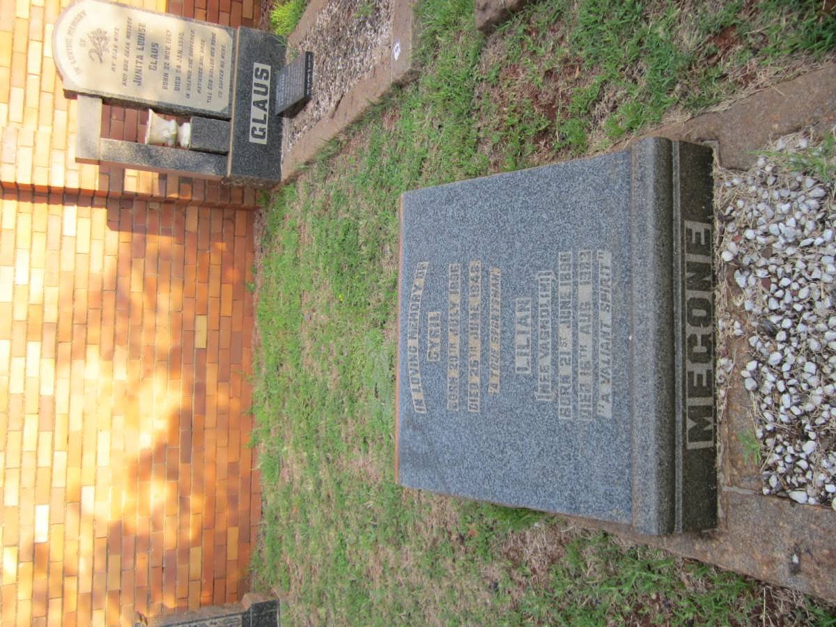 MEGONE Cyril 1895-1948 &amp; Lilian VAGNOLINI 1890-1983