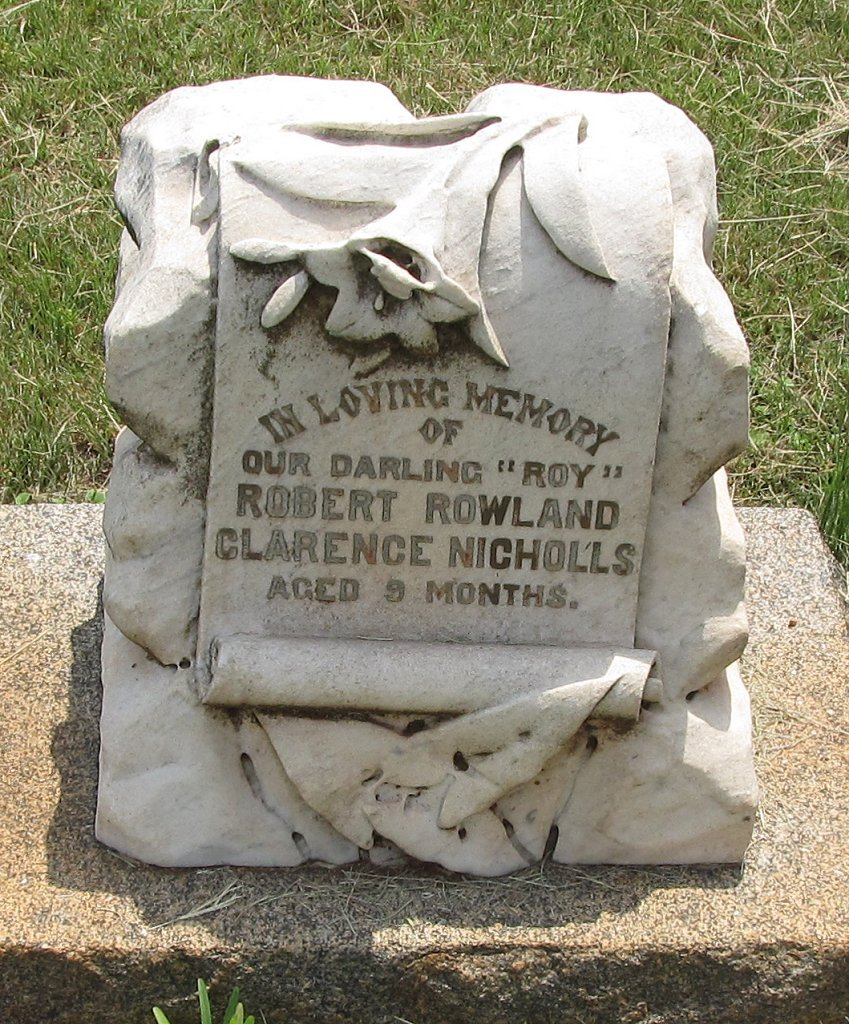 NICHOLLS Robert Rowland Clarence 