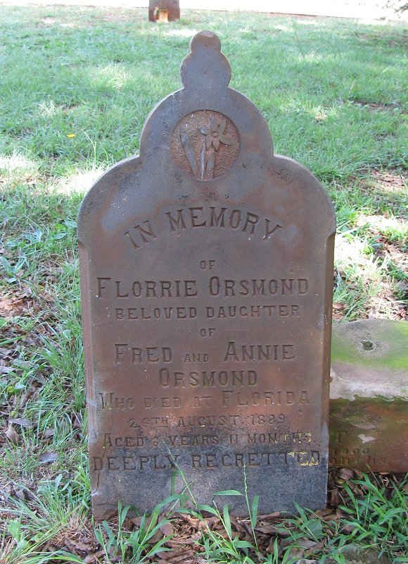 ORSMOND Florrie -1889