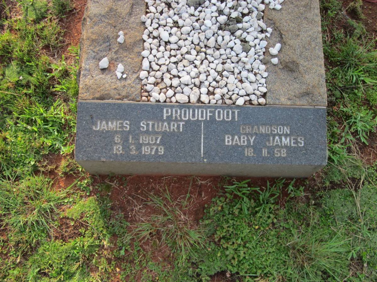 PROUDFOOT James Stuart 1907-1979 &amp; James -1958