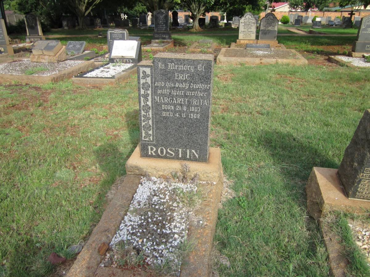 ROSTIN Margaret 1907-1962 :: Eric 
