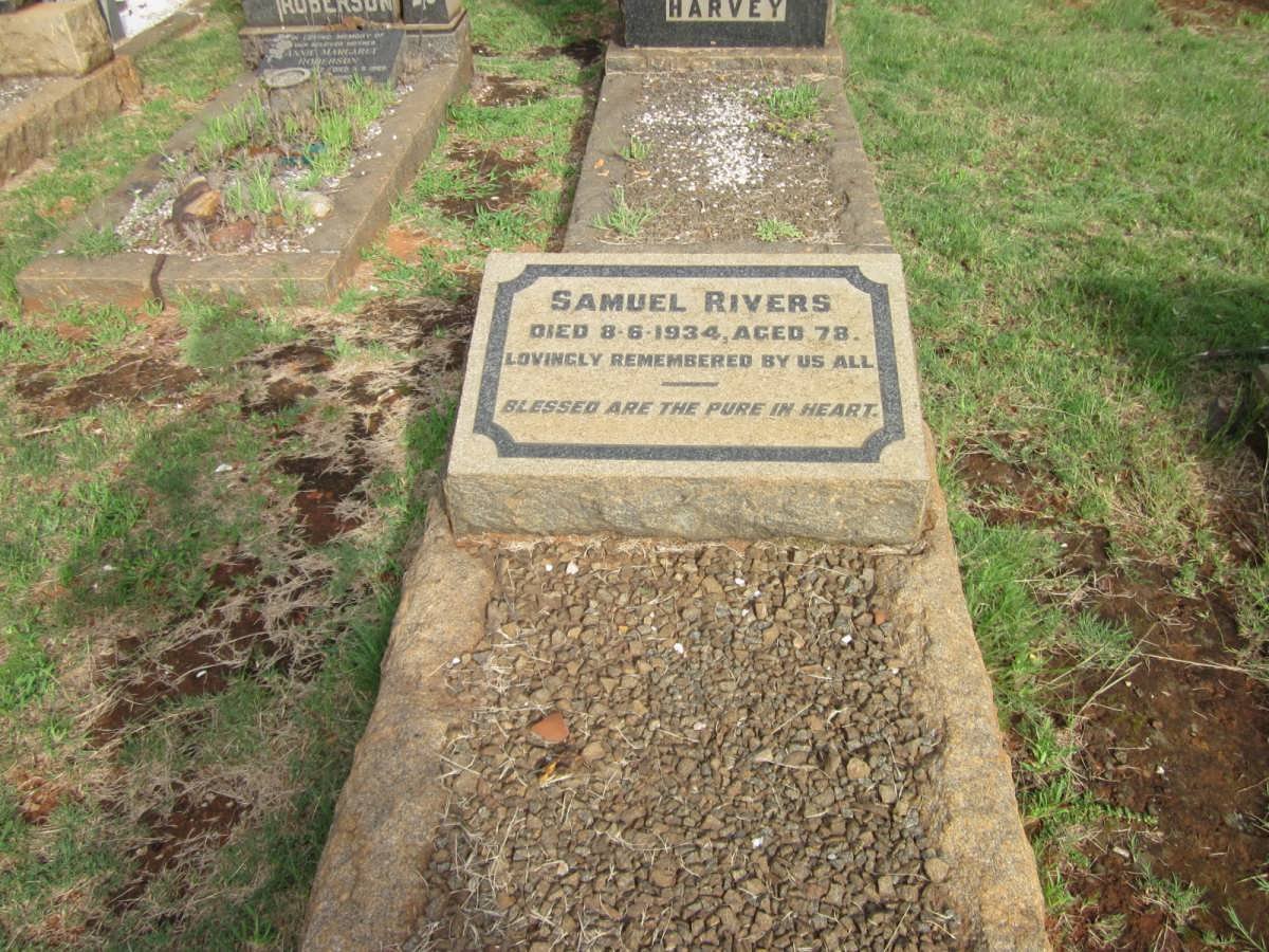 RIVERS Samuel -1934