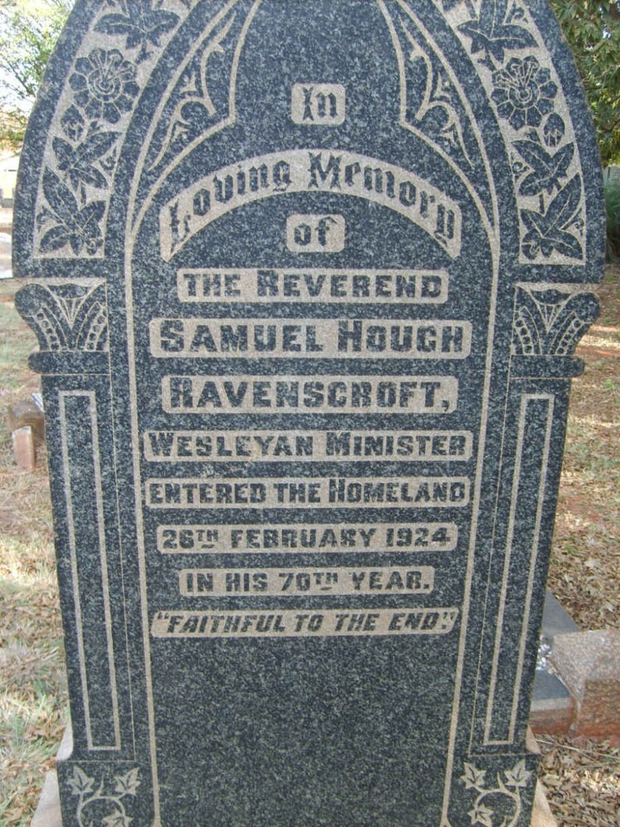 RAVENSCROFT Samuel Hough -1924