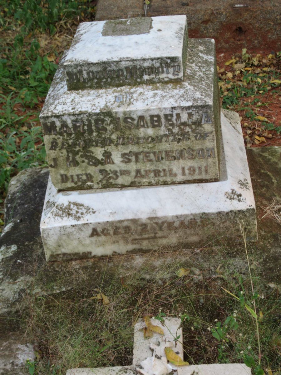 STEVENSON Marie Isabella -1911