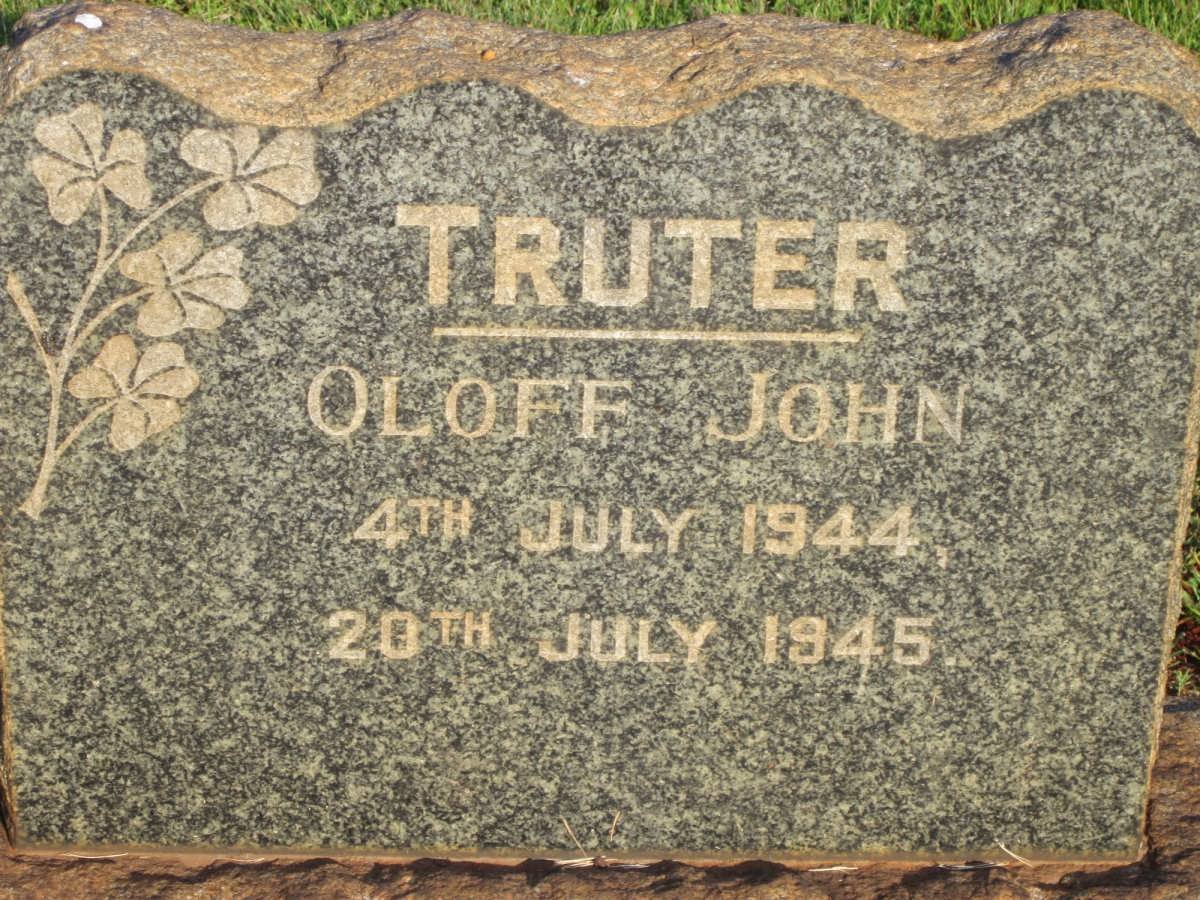 TRUTER Oloff John 1944-1945