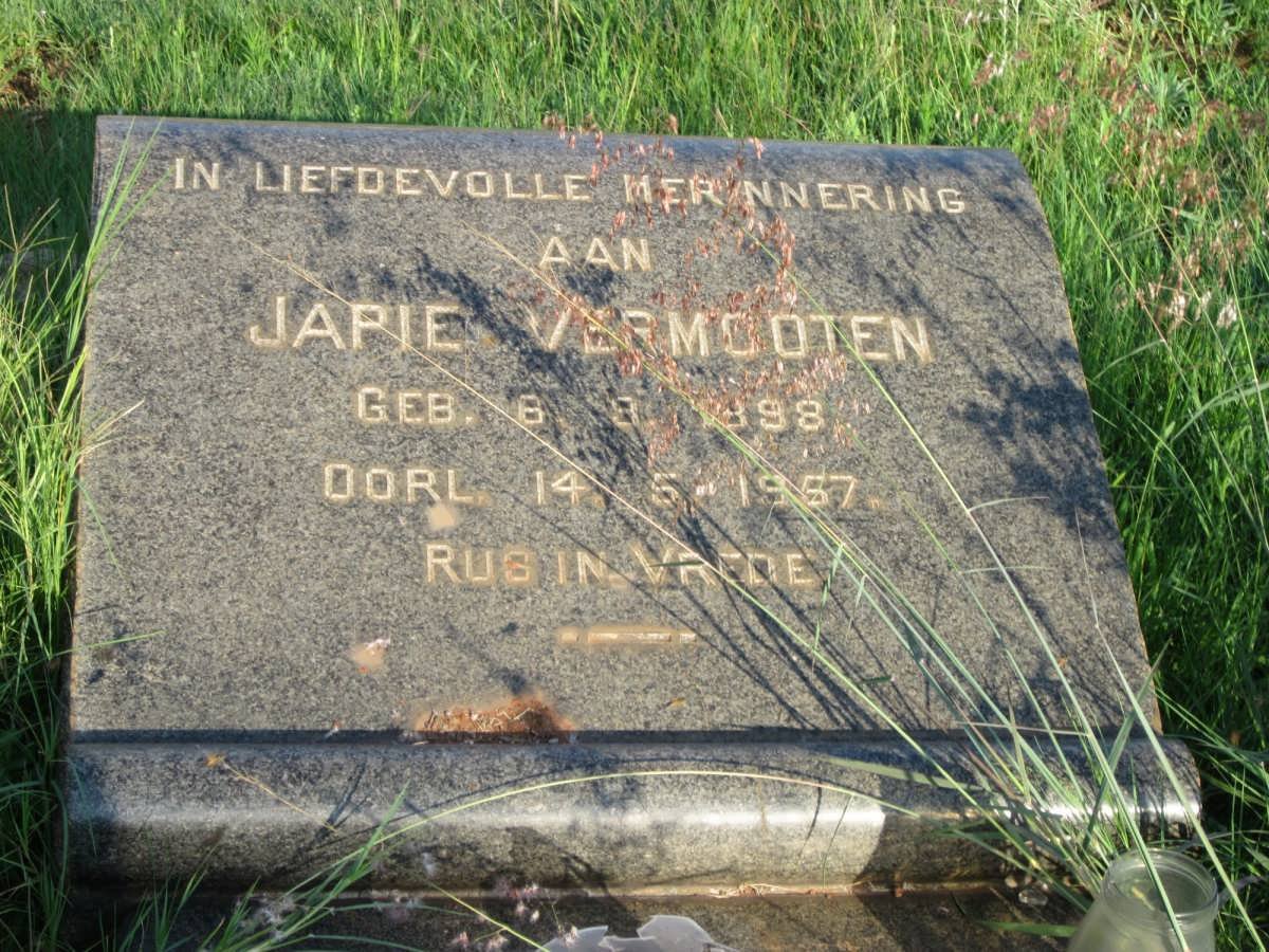 VERMOOTEN Japie 1898-1957