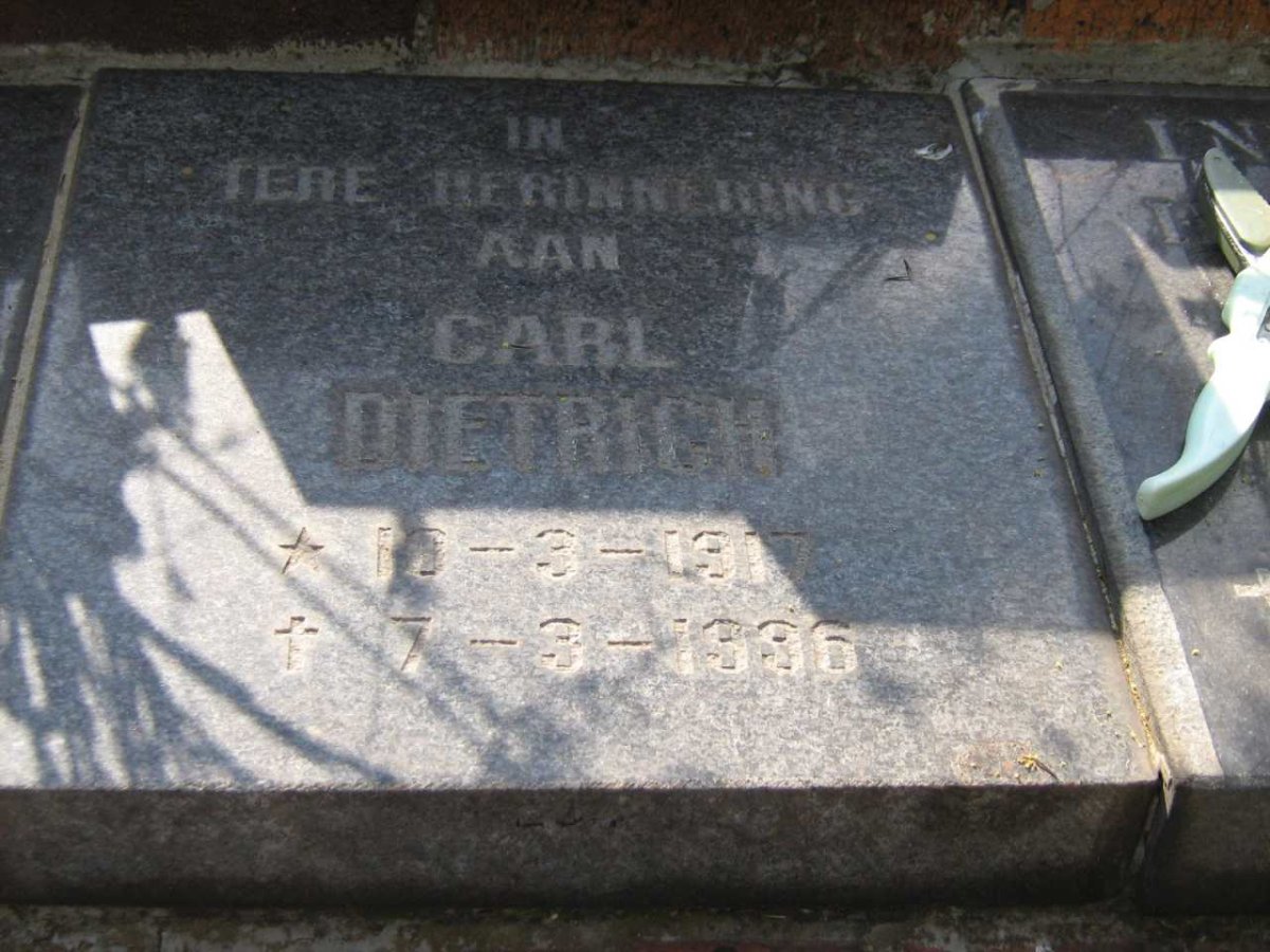 DIETRICH Carl 1917-1996