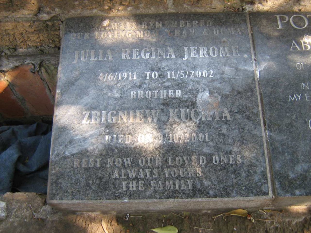 JEROME Julia Regina 1911-2002 :: KUCHTA Zbigniew -2001