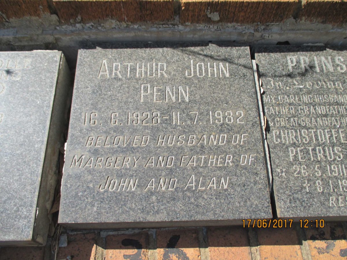 PENN Arthur John 1928-1982