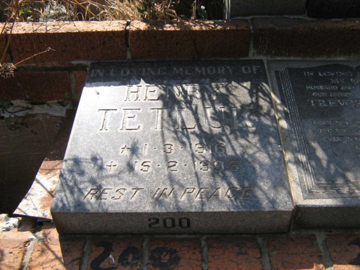 TETLUK Henry 1916-1995