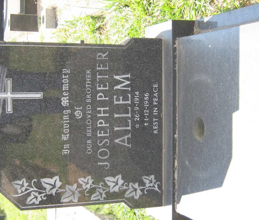 ALLEM Joseph Peter 1914-1986