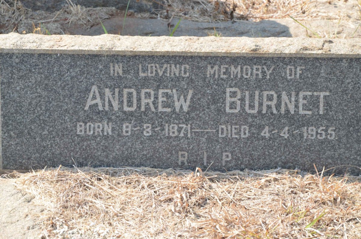 BURNET Andrew 1871-1955