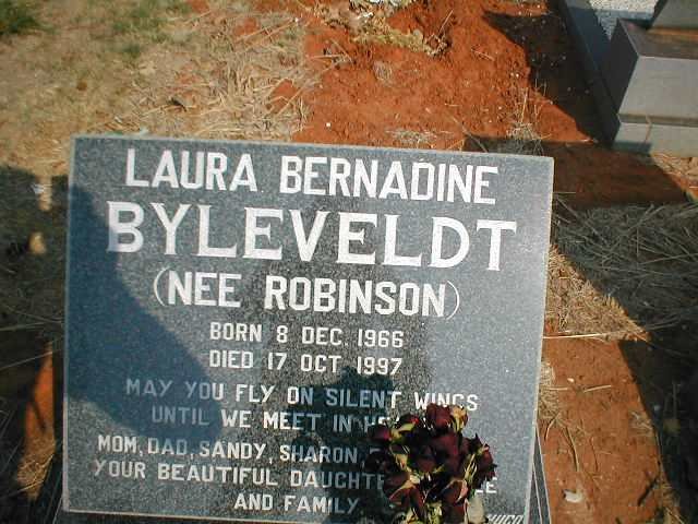 BYLEVELDT Laura Bernadine nee ROBINSON 1966-1997